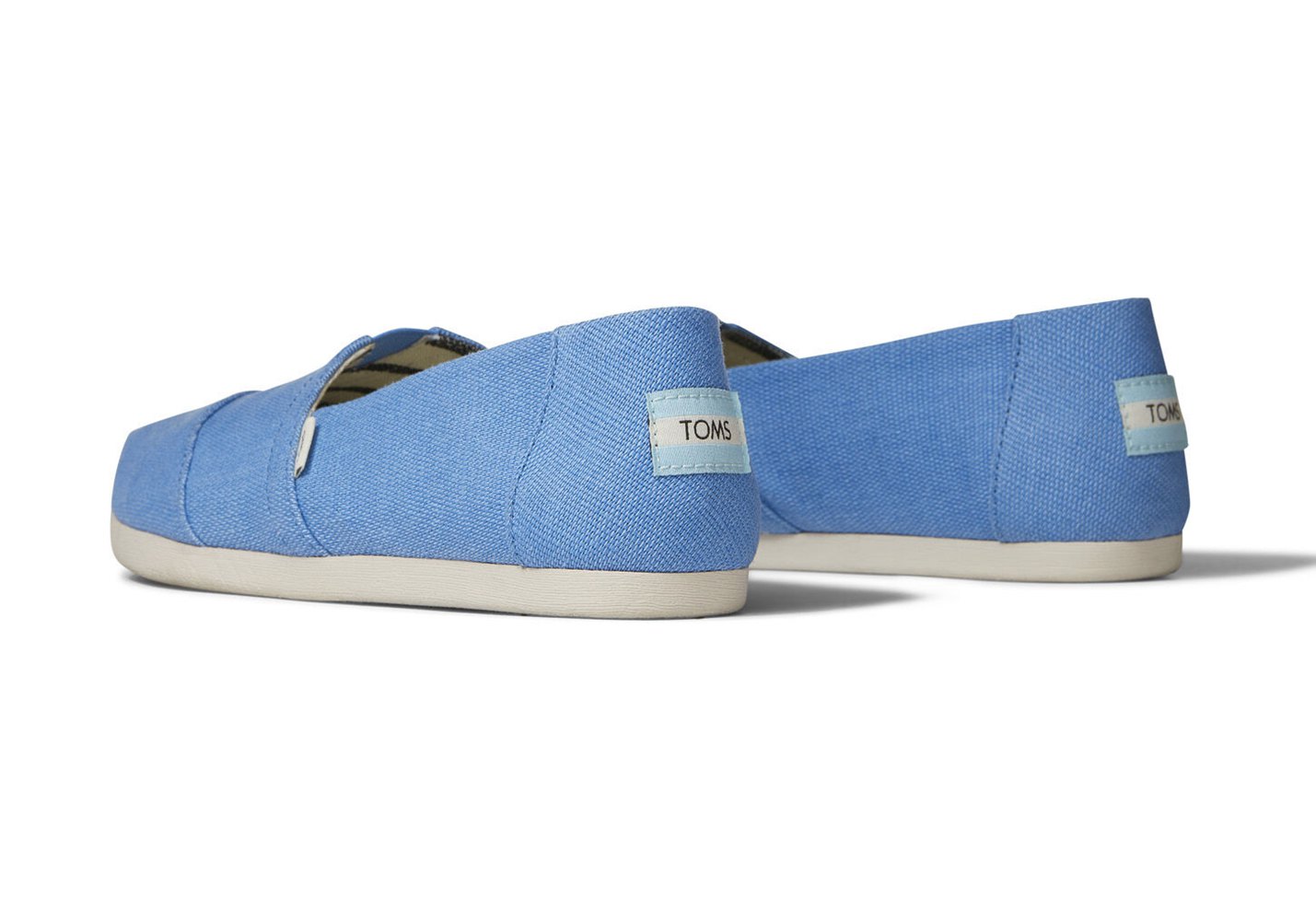 Toms Alpargata Heritage Canvas Espadrille Blue - Womens - 56972-XEQW